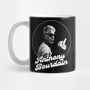 Anthony Bourdain pose Mug